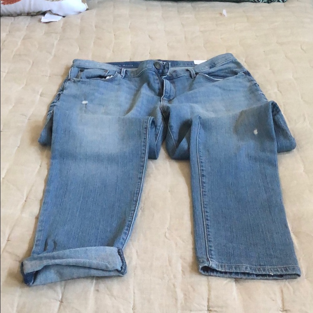 Loft relaxed skinny jeans - faded blue